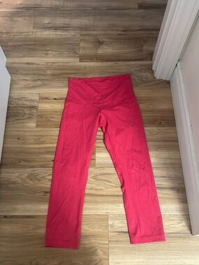 Lulu lemon Hot Pink High-Rise Workout Leggings
